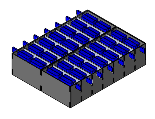 Molde Block liso de 15